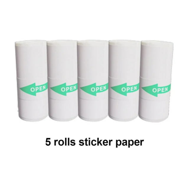 EIGTHTAILMini Printer Portable Bluetooth Wireless Smart Label Thermal Portable Printers Stickers Paper Wireless Printers Children Gifts
