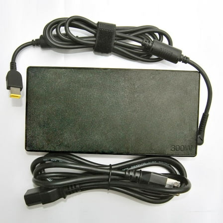 LENOVO 20V 15A 300W Slim-Tip AC Adapter Laptop Charger Power Cord for Legion ThinkBook
