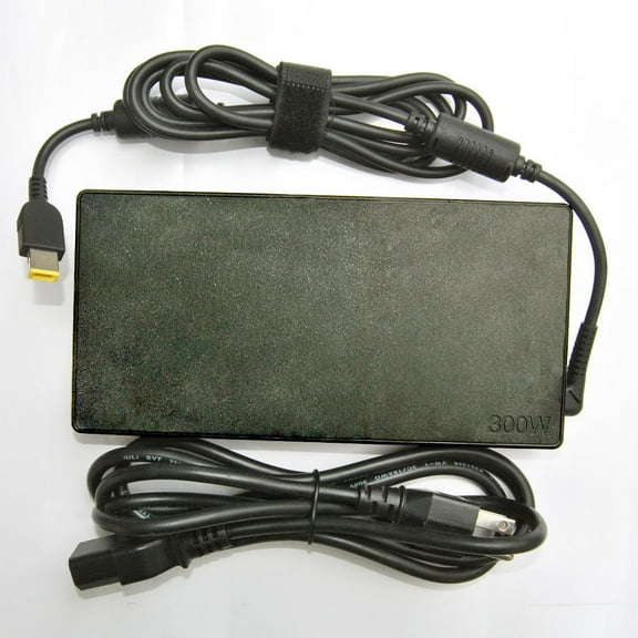 LENOVO 20V 15A 300W Slim-Tip AC Adapter Laptop Charger Power Cord for Legion ThinkBook