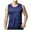 Navy, variant on Wyobmus Mens Workout Tank Tops Quick Dry Sleeveless Mesh Shirts Fitness Gym Sport Muscle Casual Undershirts Summer Tank Tops Burgundy
