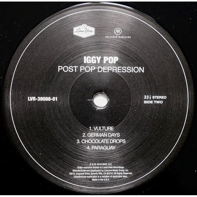 Iggy Pop - Post Pop Depression - Music & Performance - Vinyl 