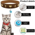 thumbnail image 3 of 12 colgantes para collar de mascota, con forma de corazón, para gato y perro, con forma de pata de perro de la suerte, con clip., 3 of 7