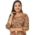 thumbnail image 4 of VIHAAN IMPEX Floral Printed Casual Kurta Chemise, Women's XL, 4 of 5