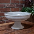 thumbnail image 2 of Rion Gray Cement Compote Bowl on Stand, 2 of 4