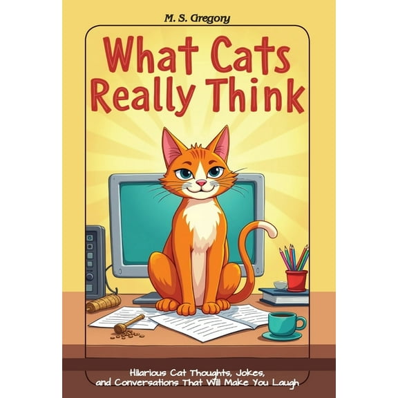 Teen Jokes What Cats Really Think: Hilarious Cat Thoughts, Jokes, and Conversations That Will Make You Laugh, (Paperback)