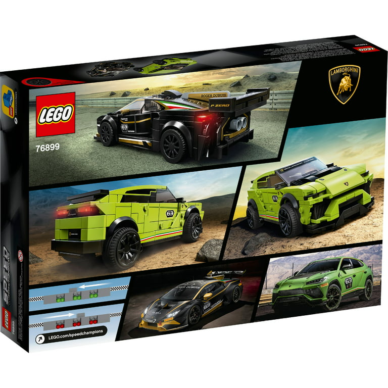 LEGO Speed Champions Lamborghini Urus ST-X & Huracán Trofeo EVO Building Kit - Walmart.com