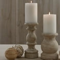 thumbnail image 5 of Park Designs Tall White Washed Jenny Candlestick, 5 of 5