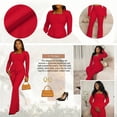 thumbnail image 2 of Women's Pantsuit Set 2-Piece - Long Sleeve Blazer & Flared Trousers | Business Casual Workwear | Office Professional Outfit, 2 of 8