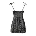 thumbnail image 6 of YOTMKGDO Jumpsuits for Women Women's Neckline Print Vest Dress Short Wide Leg Jumpsuits, Sizes S-XXL, 6 of 7