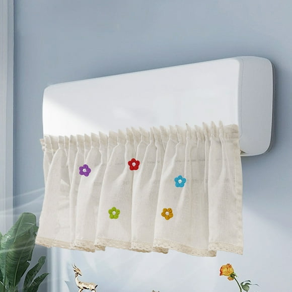 Air Conditioning Wind Curtain Multi Functional Wall Mounted Semi Curtain And Linen Dirt Cover