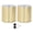 Bright Gold, variant on Rupoun 2Pcs Adjustable Table Leg Risers Sofa Chair Furniture Feet Support 43-75mm (1.69-2.95 inches) Space Gray