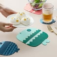 thumbnail image 4 of vnanda Cute Exquisite Insulation Pad Insulation Pad Cute Cartoon Fish Shape Heat-resistant Anti-scald Table Placemat for Home Kitchen, 4 of 8