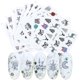 thumbnail image 2 of Matsuzay 12 hojas de calcomanías navideñas para decoración de uñas, papel autoadhesivo a la moda, parches removibles para uñas, Kits de decoración para fiestas, 2 of 6