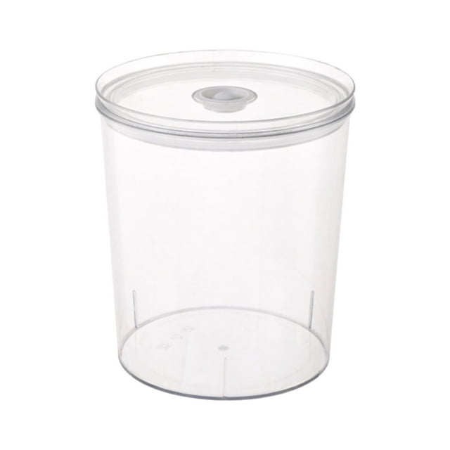 Neoyler Récipient de Stockage Alimentaire Scellé avec Couvercle pour Pâtes Riz Farine Collations Hermétique et Anti-Humidité Plusieurs Tailles pour Organisation de Cuisine Matériau pour Animaux Durable Ouverture Ronde Pratique