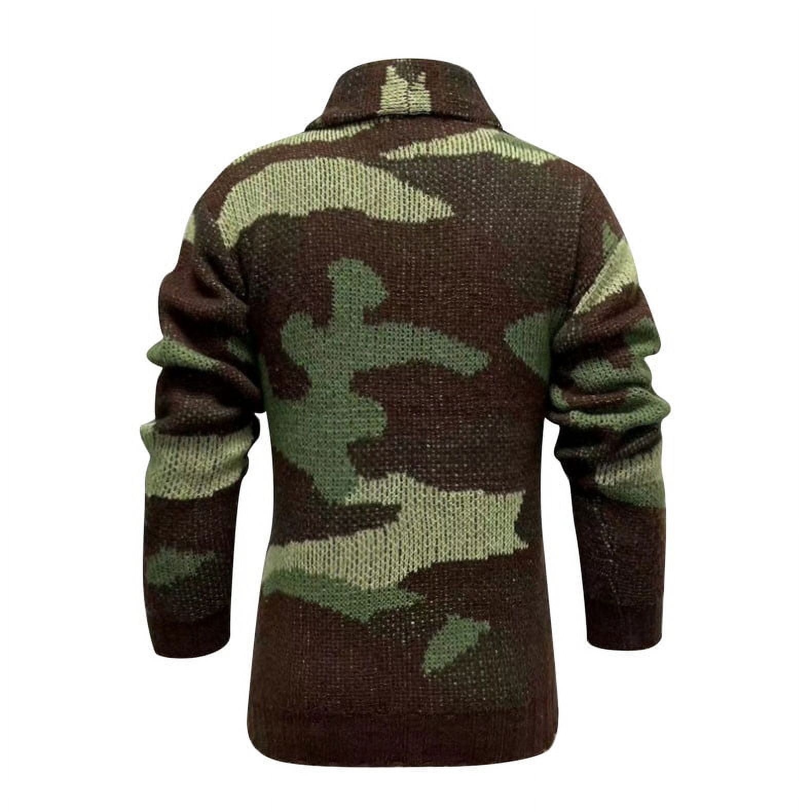 Ralph lauren shop camo cardigan