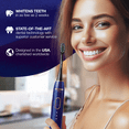 thumbnail image 4 of Wagner Stern IntelliBrush Series Whitening Electric Toothbrush with Pressure Sensor. Offers 4 Brushing Modes, 3 intensities, 8 Soft Brush Heads, and a Luxury Travel case., 4 of 7