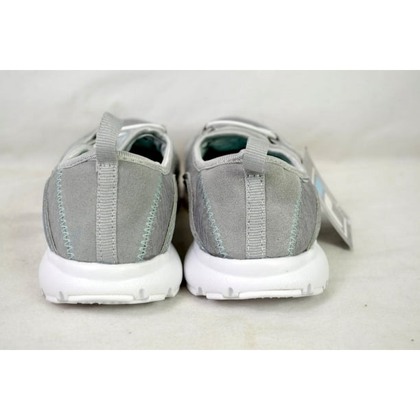 Fila Ladies Pilota Slip On Walking Shoe Sneaker Grey White Mint 6 Walmart
