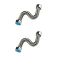 thumbnail image 4 of Wosthever Línea de agua de alta Mangueras de plomería Refrigerador flexible de acero inoxidable Máquina de hielo Línea de suministro Type3 NO3, 4 of 6