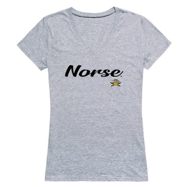 W Republic 555-356-HGY-04 Northern Kentucky University Script T-Shirt for Women, Heather Grey - Extra Large