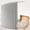 White, variant on Ceiling Mounted Track Room Divider Curtain, Extra Wide Blackout Privacy Partition Curtain, Flexible Track Room Separator for Bedroom, Black Drape with Black Rail, 8.5ft W x 8ft H