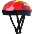 thumbnail image 2 of 7 Uds equipo de protección conjunto de casco ajustable rodillera protector de muñeca conjunto de coderas para niños Scooter monopatín patinaje rojo talla única, 2 of 5