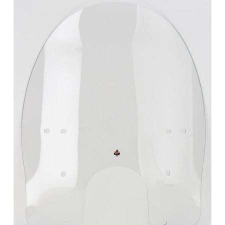 - Klock Werks KW05-02-0223 17.5in. Flare Billboard Windshield - Clear