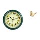 thumbnail image 5 of Reloj de pared decorativo con pájaros cantores, reloj de pared con sonido de pájaros musicales, figura de pájaros dorados, decoración del hogar,, 5 of 8