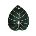 thumbnail image 1 of Turtle Back Bamboo Sofa Pillow Cushion Leaf Shaped Throw Pillow, 1 of 9