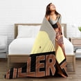 thumbnail image 4 of Flannel Blanket Bryson Rapper Tiller Throws Blankets Super Soft Fleece Air Conditioning Blankets for All Season 80"x60", 4 of 9