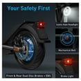 thumbnail image 6 of NIU KQi3 Pro Electric Scooter Foldable 31 Miles Range Top Speed 20 mph Fast Charging Battery Foldable Commuting, 6 of 12