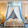 thumbnail image 1 of Mosquito Net, Princess Mosquito Net Bed Cover Breathable Fly Insect Protection Indoor/Outdoor Decorative Height 300Cm/118In, 1 of 7