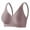 Gray, variant on Feancey Jelly Everyday Bras for Women Seamless Push Up Bra Adjustable Straps Yoga Sports Bras Comfy Casual Wireless Bra Daily Underwear Beige L