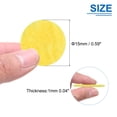 thumbnail image 2 of 200Pcs Felt Circles for Crafts 9/16 Inch Felt Pads for DIY Handcraft Yellow, 2 of 7