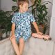 thumbnail image 4 of Balery Winter Knit Hat and Socks Conjunto de Pijama Infantil de Manga Corta con Estampado – Ropa de Dormir de Algodón Suave-X-Large, 4 of 6
