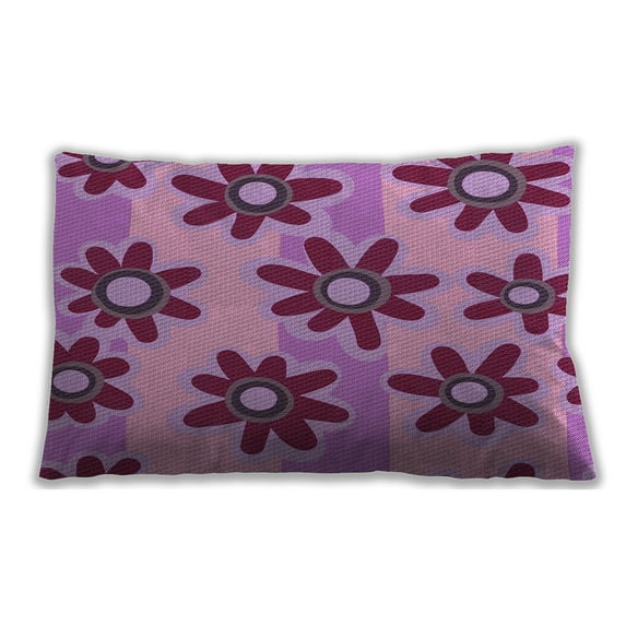 Ahgly Company Indoor Rectangular Contemporary Lumbar Throw Pillow, 13 inch by 19 inch