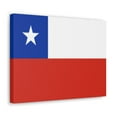 thumbnail image 3 of Chile Country Flag Canvas Vibrant Wall Art Unframed Home Decor, 3 of 13