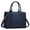 DeepBlue, variant on 13.3in Women‘s PU Leather Tote for Tablet and E-reader Top Handle Work Bags for Office Handbag Purse Everyday,Black