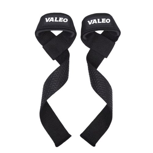 SuperShield Lifting Straps for Weightlifting, Gym Wrist Wraps with Extra Hand Grips Support for Strength Training, Bodybuilding, Deadlifting - Black