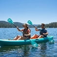 thumbnail image 3 of Kayak Paddle SUP Paddle,KOETSU 2-in-1 Adjustable Aluminum Alloy Boat Paddle Oars 67-83in, Detachable Canoe Board Paddle with Anti-Slip Grip,Green, 3 of 10