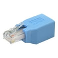 thumbnail image 1 of StarTech.com Cisco Console Rollover Adapter for RJ45 Ethernet Cable - Câble Adaptateur Réseau - RJ-45 (m) à RJ-45 (F) - Bleu - Rollover - Câble Adaptateur Réseau - RJ-45 (m) à RJ-45 (F) - Bleu, 1 of 5