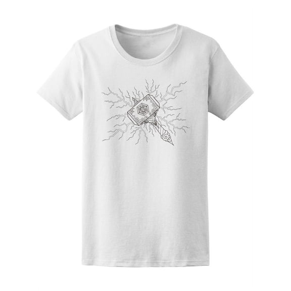 Beautiful Hammer With Light Bolt Tee Women's -Image by Shutterstock