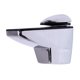 thumbnail image 4 of Abrazadera de vidrio, soporte de vidrio, Hardware de soporte, Clip de vidrio plateado, soporte de vidrio para mesita de noche, dormitorio, piscina al M, 4 of 8