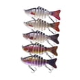 thumbnail image 2 of koolsoo 5Pcs Bass Fishing Lures Fishing Lures Swimming Baits Soft Slow Sinking Action, 2 of 9