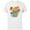 White, variant on Disney Lilo & Stitch Beach Vibes Sunny Surfing Aloha - Short Sleeve Cotton T-Shirt for Adults - Customized-Black