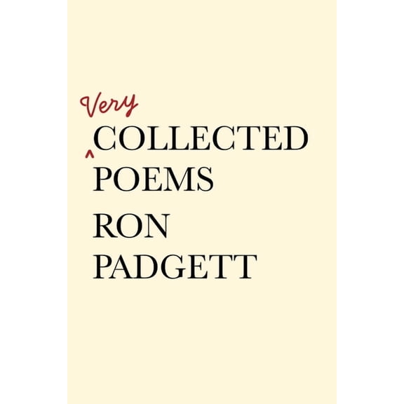 Very Collected Poems, (Paperback)