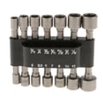 thumbnail image 1 of 14pcs 1/4 Pulgadas Hexagonal Hexagonal Adaptador de Lve de Encendido Sunnimix Broca de destornillador de tuerca de potencia, 1 of 8