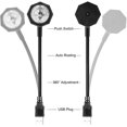 thumbnail image 3 of Usb Car Roof Star Night Projector Light Sound Activated Led Interior Lamp, 4 Colors- 9 Functional Modes, Ajustable Romantic Atmosphere Ambient Light- Feliz Sencillez, 3 of 5