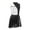 Silver, variant on inhzoy Kids Girls Sleeveless Halter Neck Sequins Splice Leotard Dress Ballet Lyrical Dance Costume
