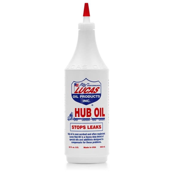 Lucas Oil Products LUC10088 32 oz Heavy Duty Trucking Hub Oil, Case of 12