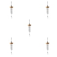 thumbnail image 2 of Youkk Exquisite Wind Chimes With Intricate For Refined Look Multiple Styles And Colors Wind Chime Pendant burlywood 5Set, 2 of 6